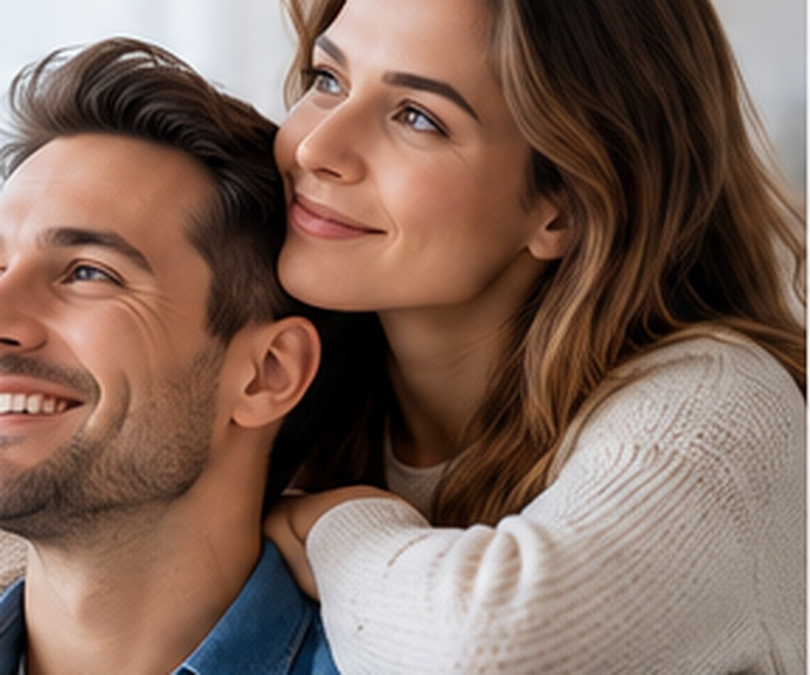 Couple préparant un projet de financement